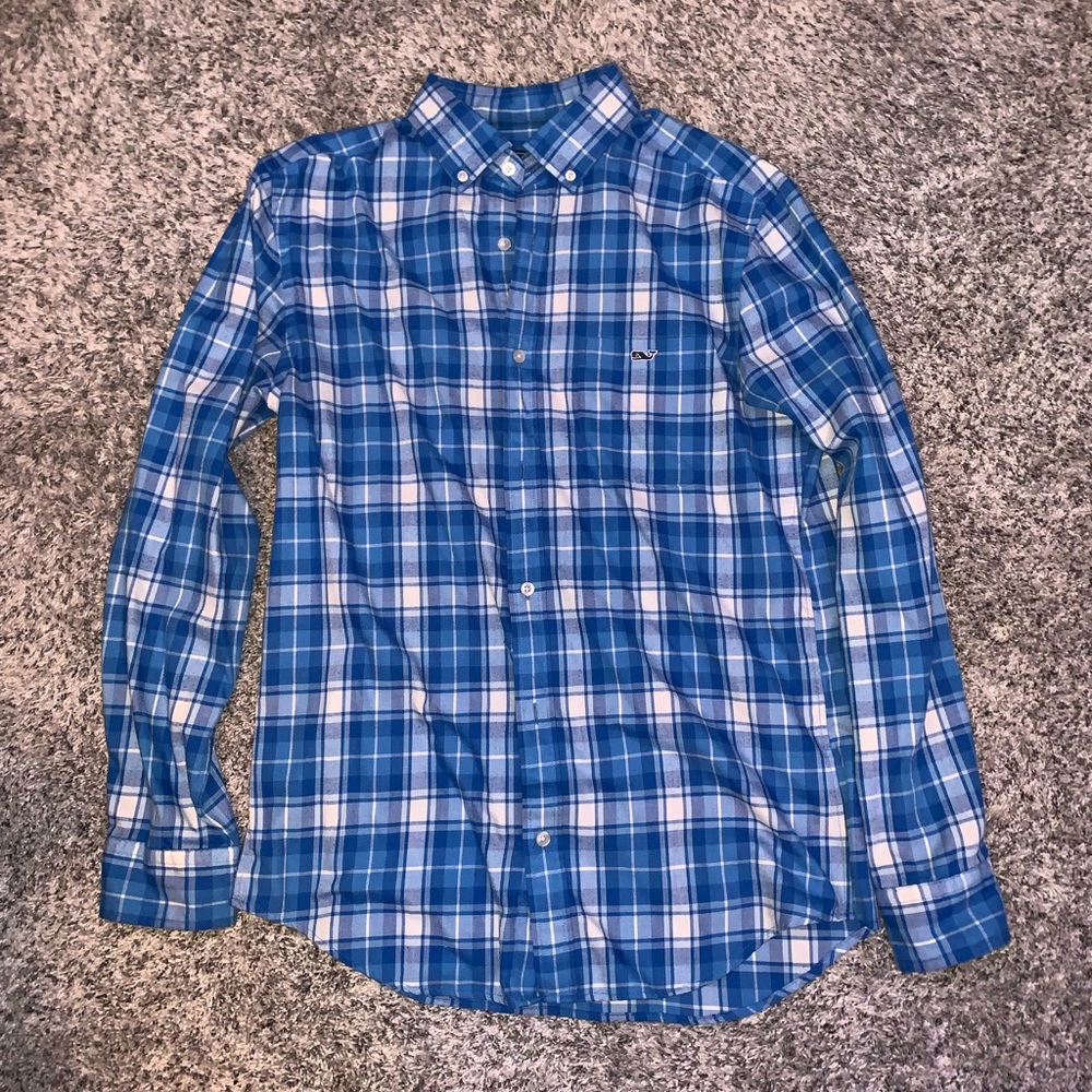 Blue Vineyard Vines Flannel